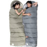 Мешок спальный конверт NATUREHIKE NH20MSD02 водоотталкивающий с капюшоном зеленый 6927595748145
