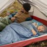 Мешок спальный NATUREHIKE LW180 NH21MSD09 6927595777961L мини размер XL, зеленый молния слева